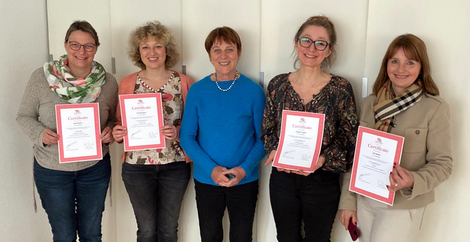 Abschlussfoto - Aufbaukurs März 2024 Abschlussfoto - Aufbaukurs März 2024