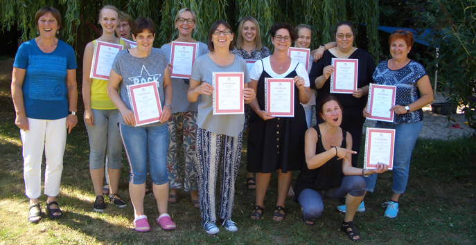 Abschlussfoto - Basiskurs Juli 2020 Alt text