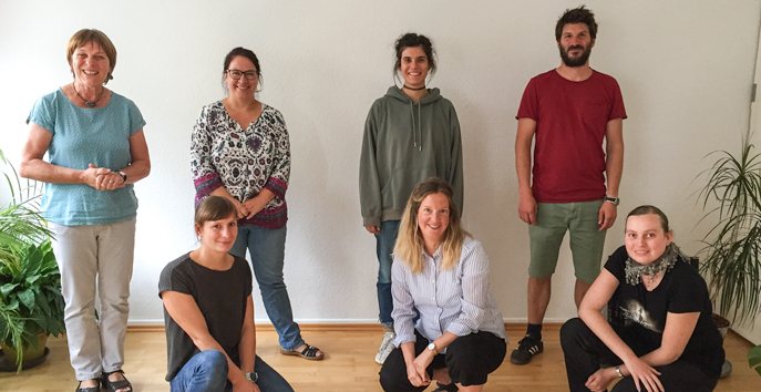 Abschlussfoto - Basiskurs September 2020 Alt text